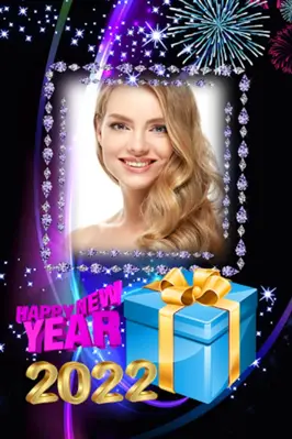 2021 New Year Photo Frames Greeting Wishes android App screenshot 3